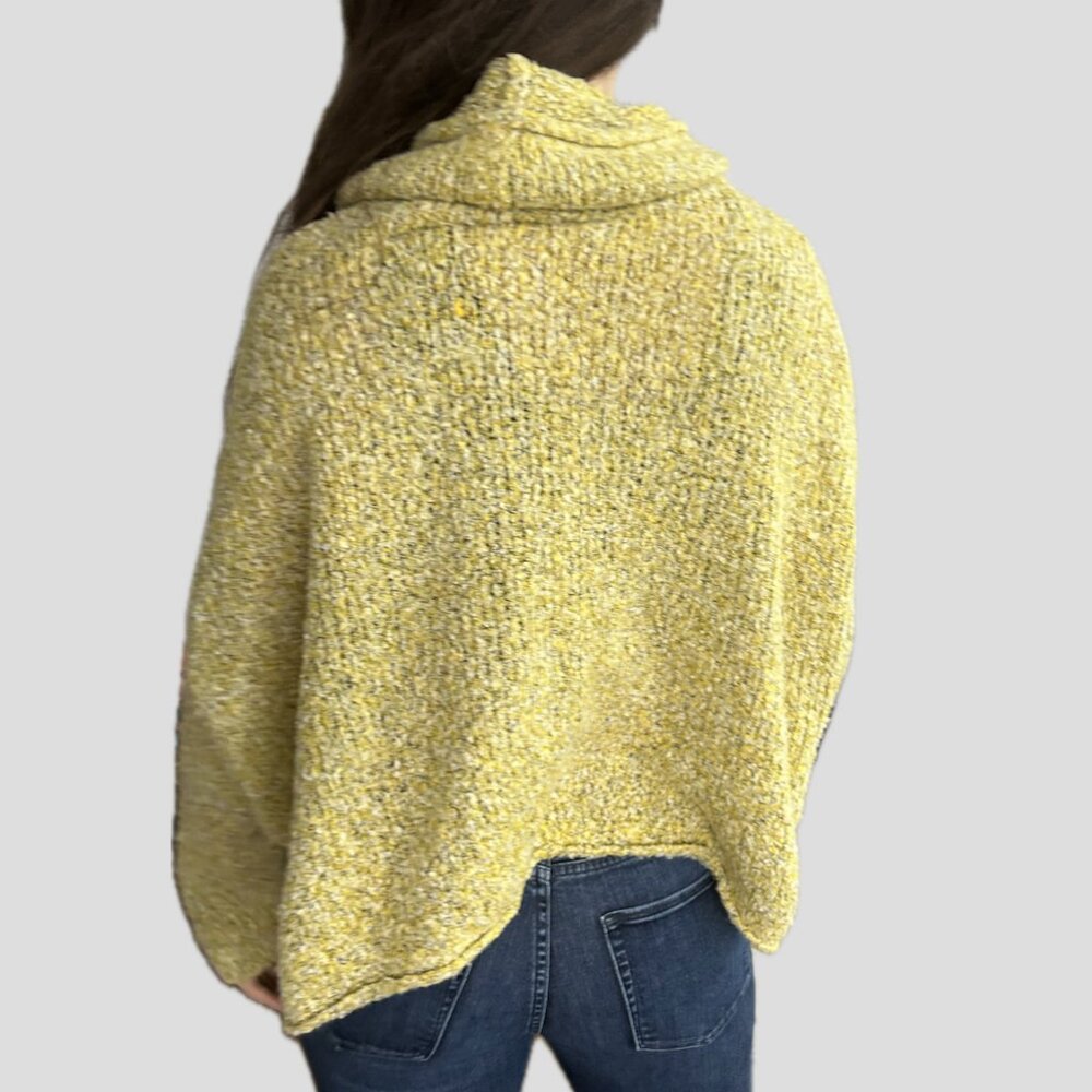 Free People slouchy sweater high low top